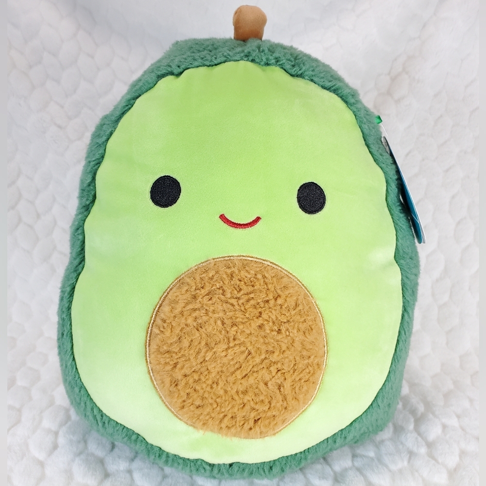 Austin Fuzzamallow Squishmallow 12 Inch Avocado BNW Ripped Tag